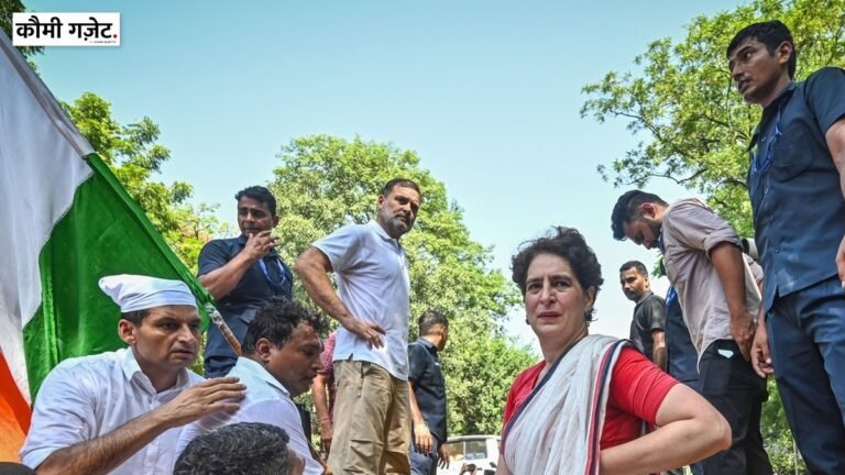 इंडिया गठबंधन ने मुख्य निर्वाचन आयुक्त के इस्तीफे की मांग को लेकर निकाला मार्च, विपक्षी नेता हिरासत में लिए गए