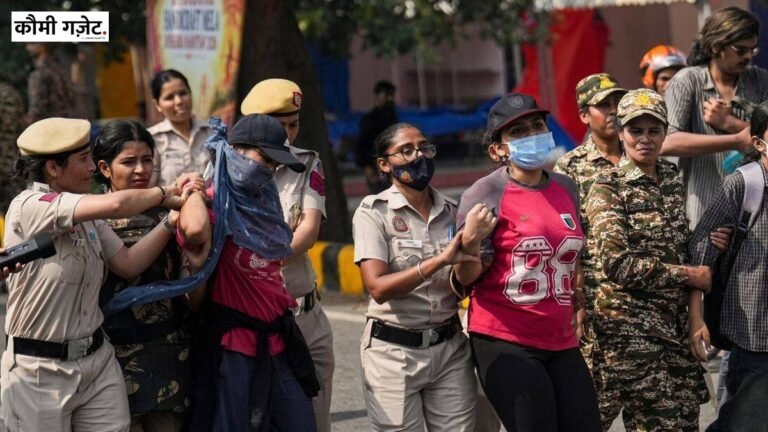 दिल्ली पुलिस ने प्रदर्शन के मद्देनजर तीन हजार से अधिक लोगों को हिरासत में लिया